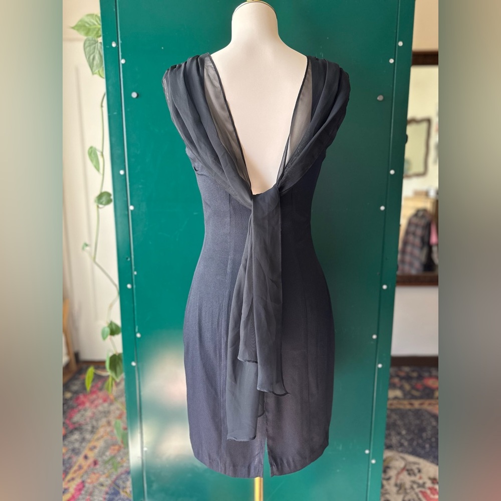 Vintage 90's LBD mini y2k body con